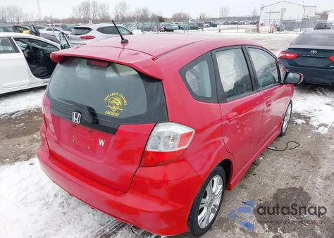 2009 Honda Fit Sport z USA, uszkodzony, nr VIN JHMGE88629S024940